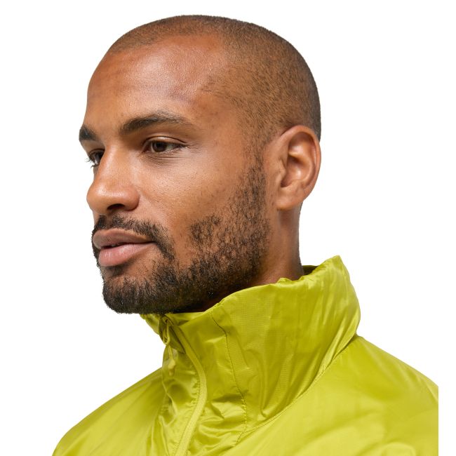 Haglöfs L.I.M Shield Hood – Geacă de vânt ultraușoară cu glugă - Verde Aurora