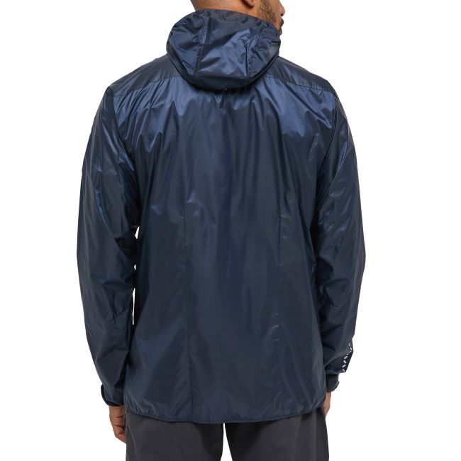 Haglöfs L.I.M Shield Hood – Geacă de vânt ultraușoară cu glugă - Albastru Tarn Blue