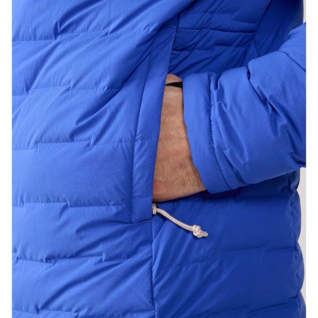 Haglöfs Spitz Down Hood – Geacă din puf elastică cu glugă - Albastru Northern Blue
