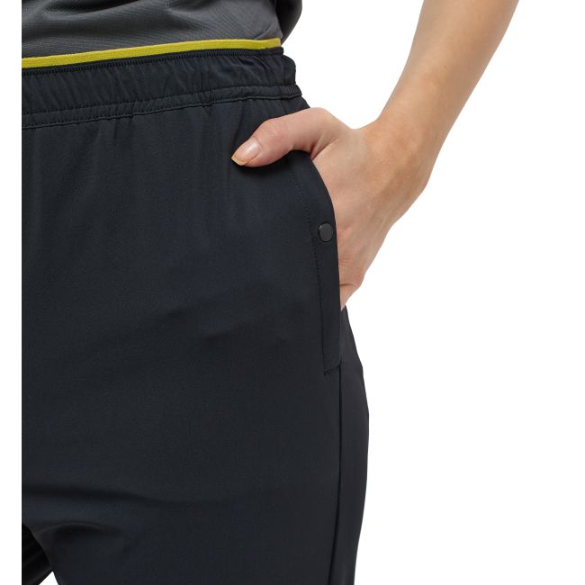 Haglöfs L.I.M Tempo Trail Pants W – Pantaloni de alergare trail - Negru True Black