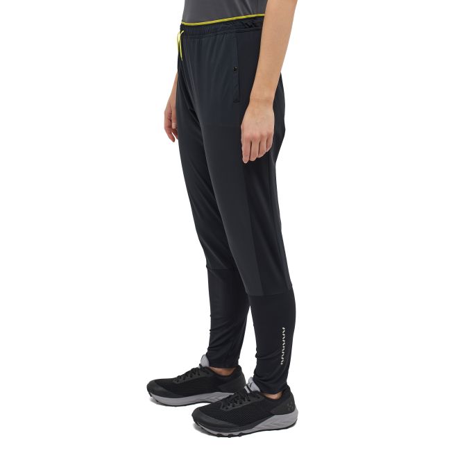 Haglöfs L.I.M Tempo Trail Pants W – Pantaloni de alergare trail - Negru True Black