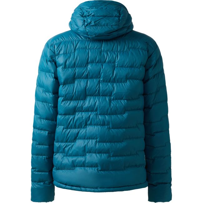 Haglöfs ROC Flash Down Hood – Geacă tehnică din puf cu glugă - Albastru Deep Teal