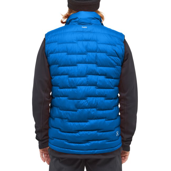 Haglöfs ROC Flash Down Vest – Vestă tehnică din puf - Albastru Electric Blue