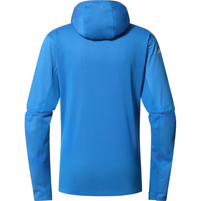 Haglöfs L.I.M Mid Multi Hood – Hanorac strat intermediar - Albastru Electric Blue