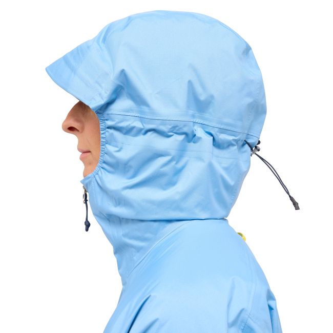 Haglöfs L.I.M Airak 2,5L Jacket W – Geacă impermeabilă ultraușoară 2,5 straturi - Albastru deschis Sky Blue
