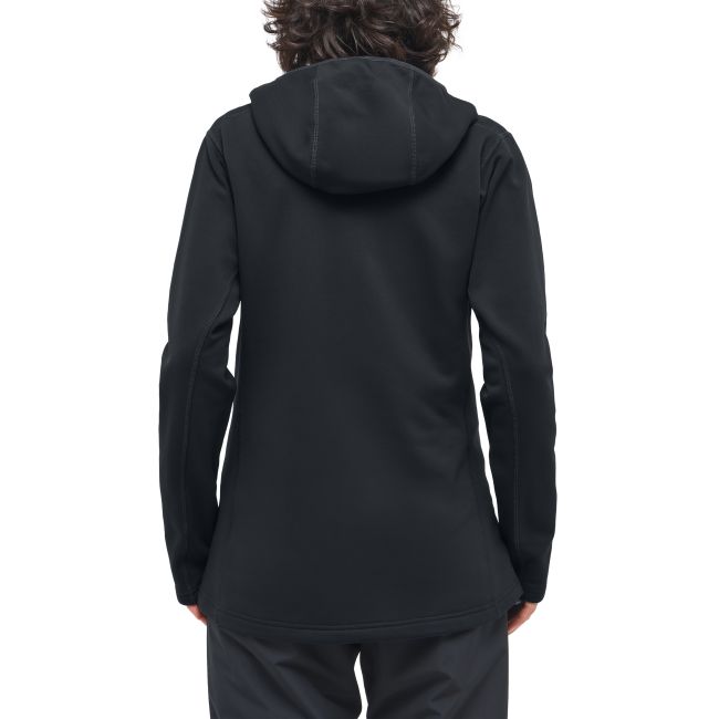 Haglöfs Rosson Mid Hood W – Hanorac strat intermediar - Negru True Black