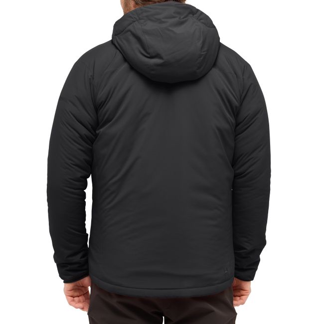 Haglöfs Mimic Alert Hood – Geacă izolată Mimic cu glugă - Negru True Black