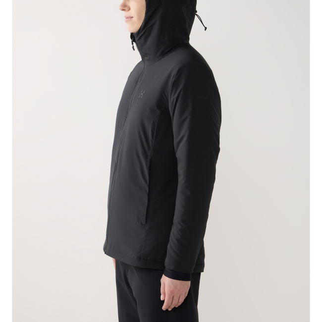 Haglöfs Mimic Alert Hood W – Geacă izolată Mimic cu glugă - Negru True Black