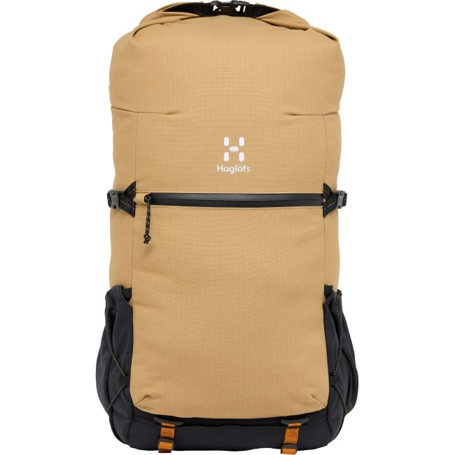 Haglöfs Ardos Rolltop 22 – Rucsac rolltop 22 L - Bej Cinnamon Brown/True Black