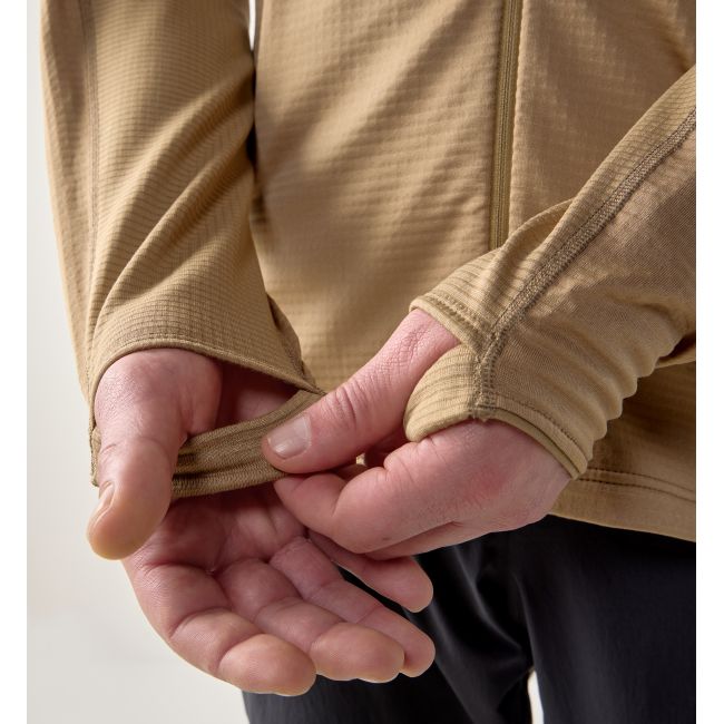 Haglöfs L.I.M Mid Multi Hood – Hanorac strat intermediar - Maro Oak Brown