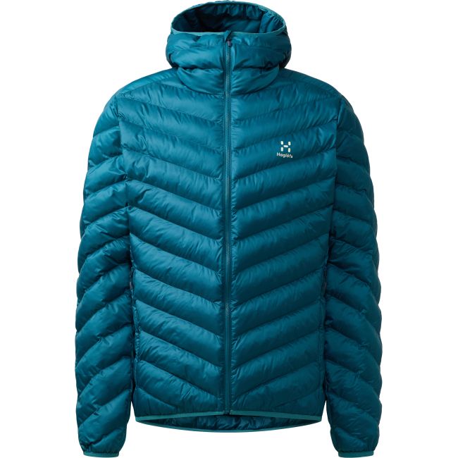 Haglöfs Särna Mimic Hood – Geacă izolată Mimic cu glugă - Albastru Deep Teal