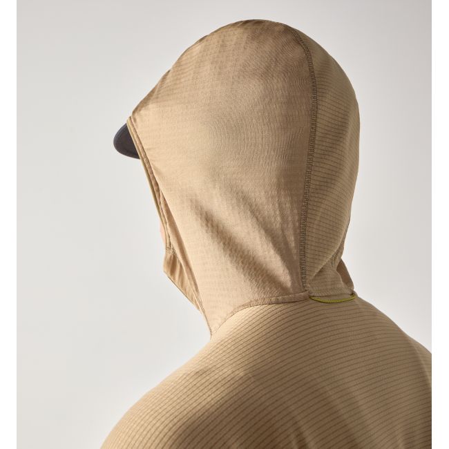 Haglöfs L.I.M Mid Multi Hood – Hanorac strat intermediar - Maro Oak Brown