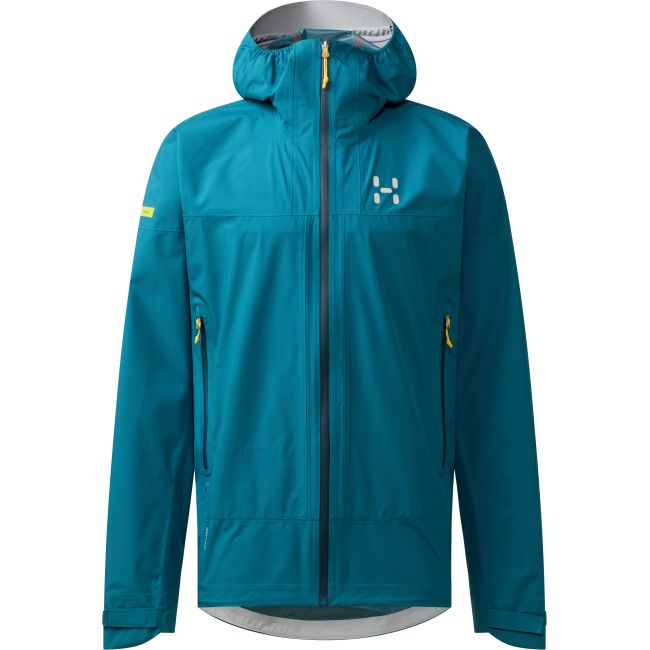 Haglöfs L.I.M Airak 2,5L Jacket – Geacă impermeabilă ultraușoară 2,5 straturi - Albastru Deep Teal