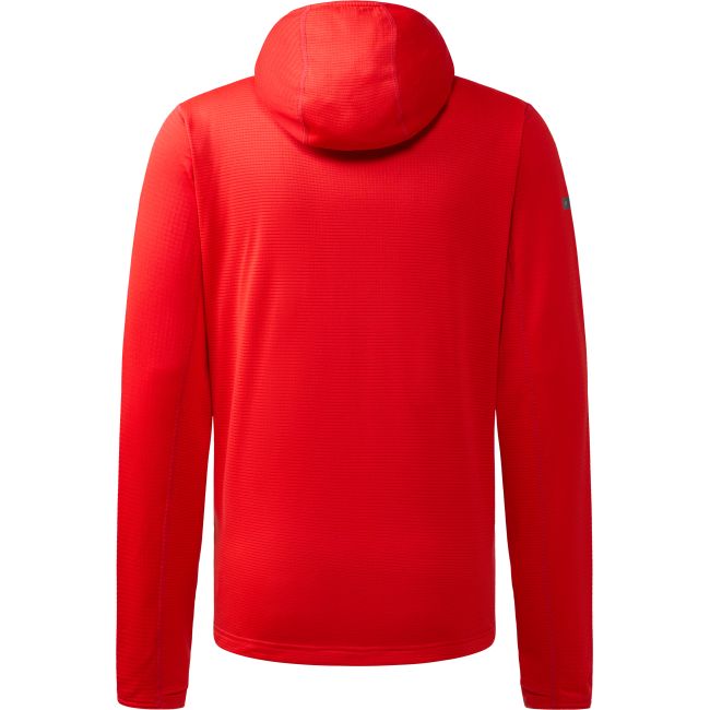 Haglöfs L.I.M Mid Multi Hood – Hanorac strat intermediar - Roșu Tech Red