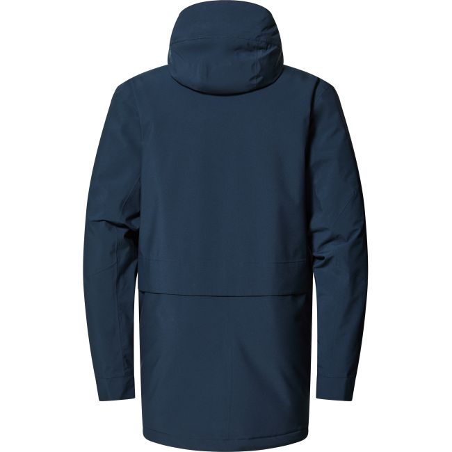 Haglöfs Salix PROOF Mimic Parka – Parka izolată impermeabilă - Albastru închis Tarn Blue
