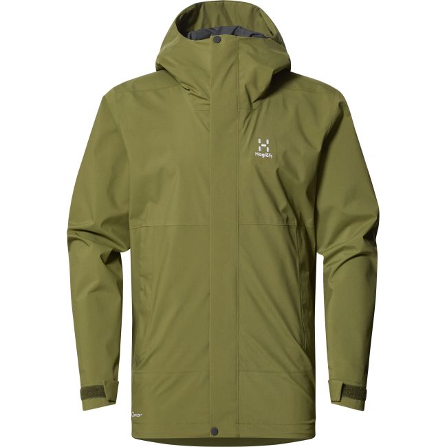 Haglöfs Koyal Proof Jacket – Geacă de ploaie - Verde Olive Green