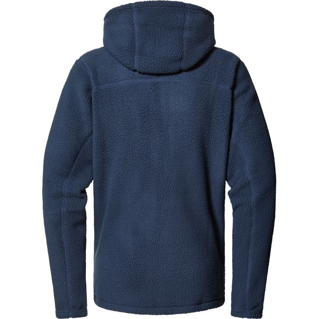 Haglöfs Malung Pile Hood – Hanorac fleece pufos - Albastru închis Tarn Blue