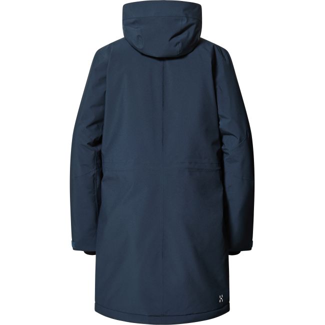 Haglöfs Salix PROOF Mimic Parka W – Parka izolată impermeabilă - Albastru închis Tarn Blue