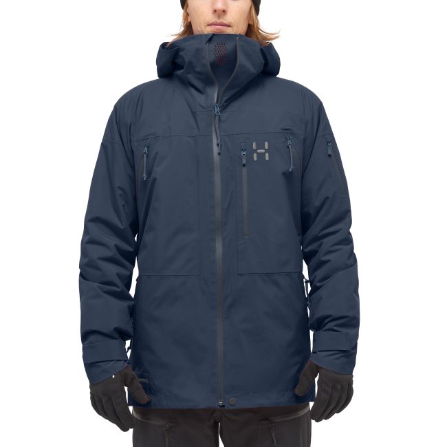 Haglöfs Latnja GTX Insulated Jacket – Geacă de schi izolată GORE-TEX - Albastru închis Tarn Blue