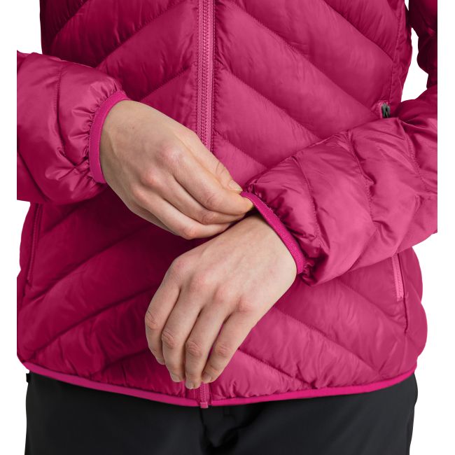 Haglöfs Särna Mimic Hood W – Geacă izolată Mimic cu glugă - Roz