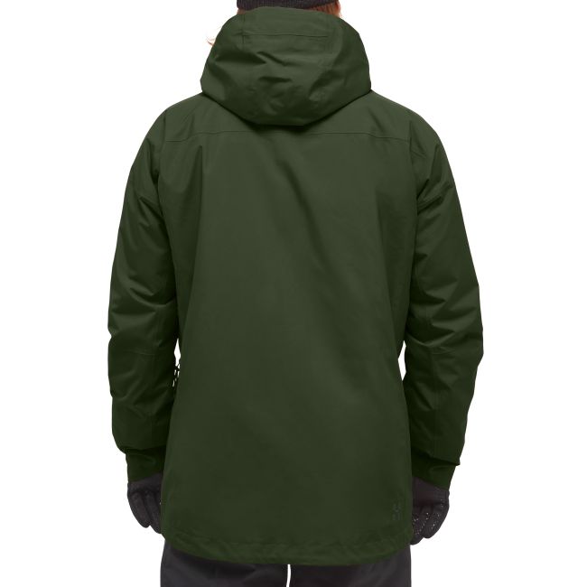 Haglöfs Latnja GTX Insulated Jacket – Geacă de schi izolată GORE-TEX - Verde închis Seaweed Green