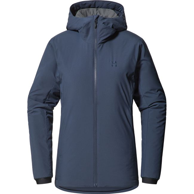 Haglöfs Mimic Alert Hood W – Geacă izolată Mimic cu glugă - Albastru închis Tarn Blue