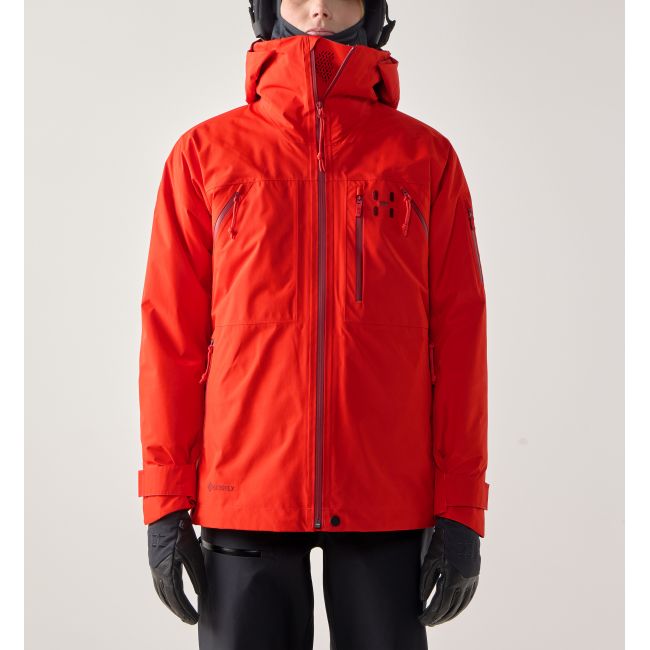 Haglöfs Latnja GTX Insulated Jacket W – Geacă de schi izolată GORE-TEX - Roșu Tech Red