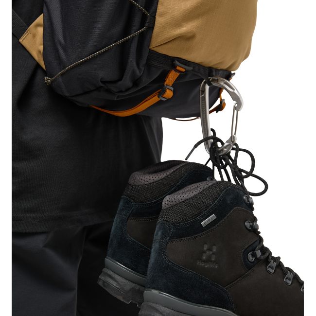 Haglöfs Ardos Rolltop 22 – Rucsac rolltop 22 L - Bej Cinnamon Brown/True Black