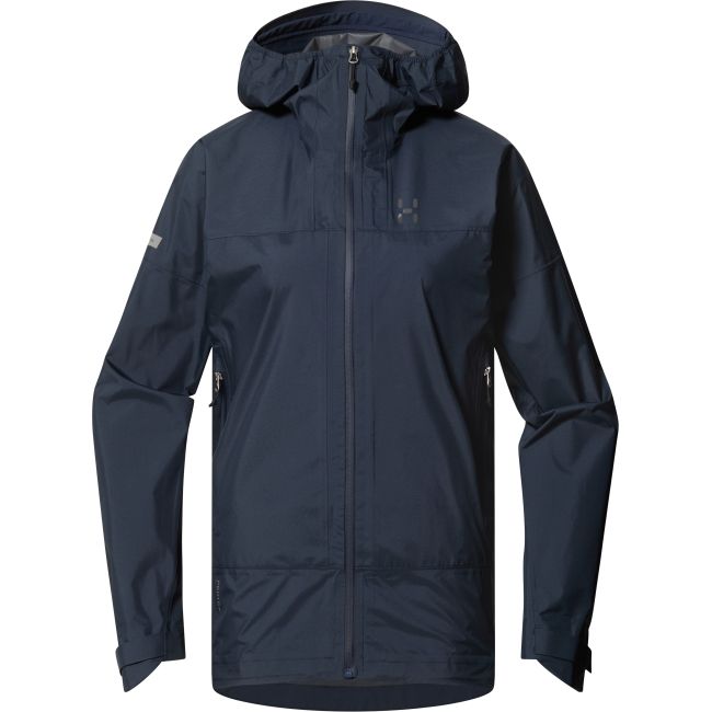 Haglöfs L.I.M Airak 2,5L Jacket W – Geacă impermeabilă ultraușoară 2,5 straturi - Albastru închis Tarn Blue