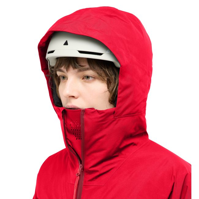 Haglöfs Latnja GTX Insulated Jacket W – Geacă de schi izolată GORE-TEX - Roșu Bright Red