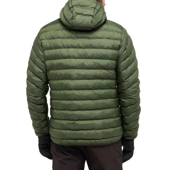 Haglöfs Särna Mimic Hood – Geacă izolată Mimic cu glugă - Verde Seaweed Green