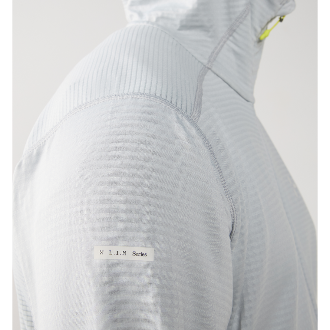 Haglöfs L.I.M Mid Multi Hood – Hanorac strat intermediar - Gri Stone Grey