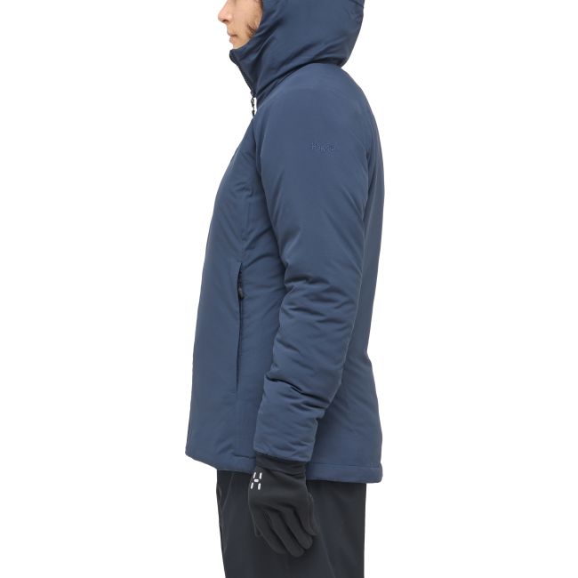 Haglöfs Mimic Alert Hood W – Geacă izolată Mimic cu glugă - Albastru închis Tarn Blue