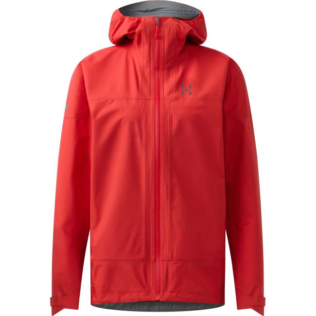 Haglöfs L.I.M Airak 2,5L Jacket W – Geacă impermeabilă ultraușoară 2,5 straturi - Roșu Tech Red