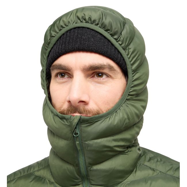 Haglöfs Särna Mimic Hood – Geacă izolată Mimic cu glugă - Verde Seaweed Green