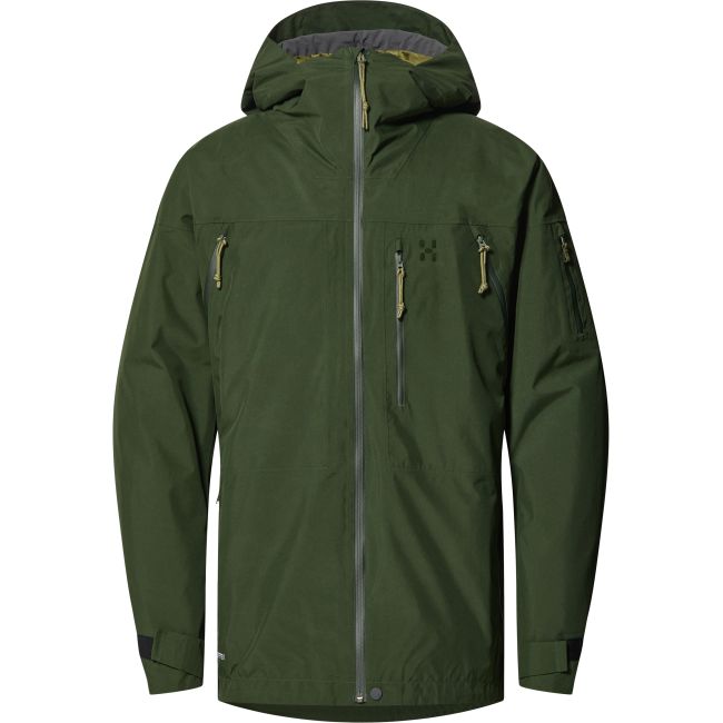 Haglöfs Latnja GTX Insulated Jacket – Geacă de schi izolată GORE-TEX - Verde închis Seaweed Green