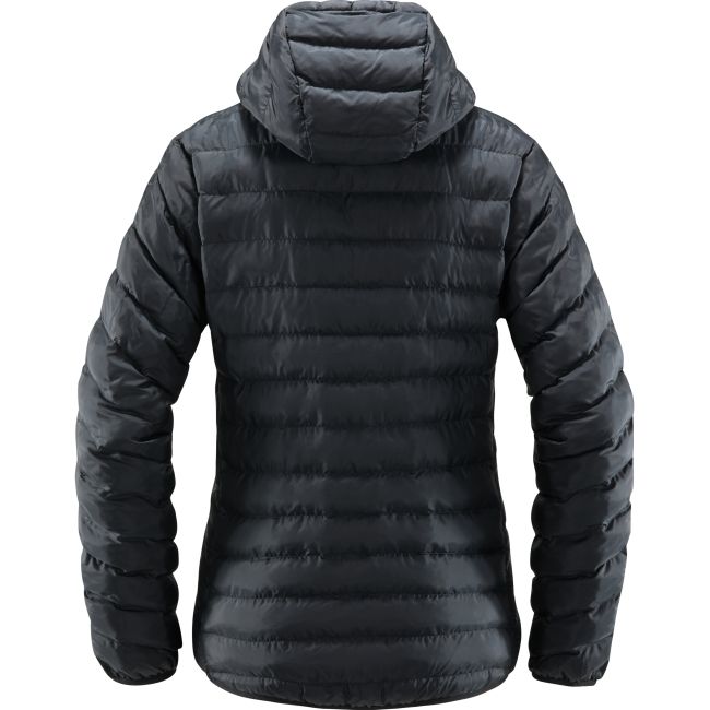Haglöfs Särna Mimic Hood W – Geacă izolată Mimic cu glugă - Negru True Black