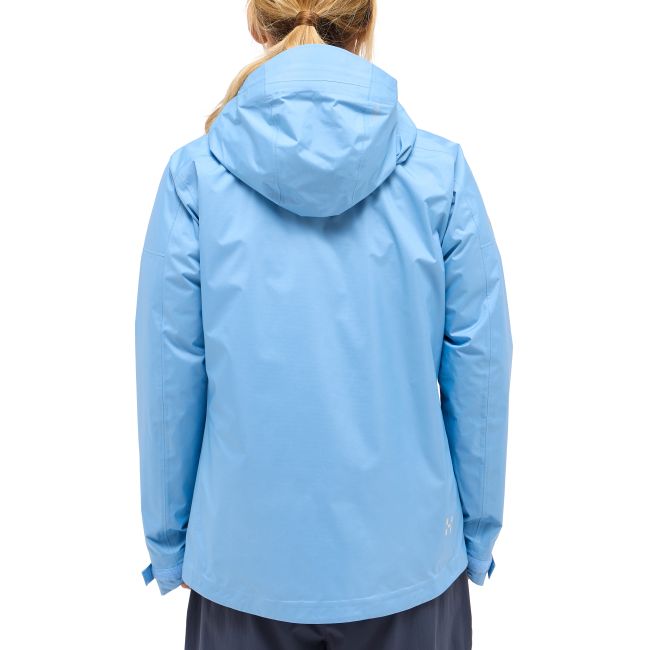 Haglöfs L.I.M Airak 2,5L Jacket W – Geacă impermeabilă ultraușoară 2,5 straturi - Albastru deschis Sky Blue
