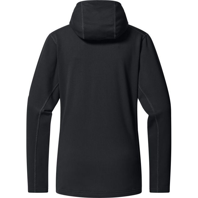 Haglöfs Rosson Mid Hood W – Hanorac strat intermediar - Negru True Black