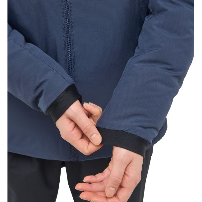 Haglöfs Mimic Alert Hood W – Geacă izolată Mimic cu glugă - Albastru închis Tarn Blue