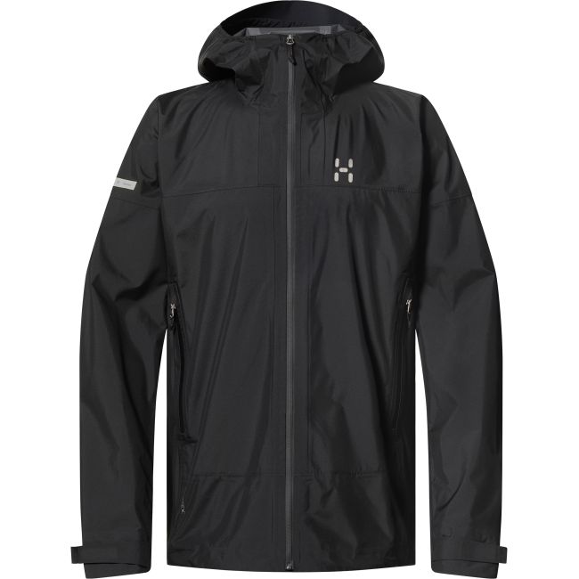 Haglöfs L.I.M Airak 2,5L Jacket – Geacă impermeabilă ultraușoară 2,5 straturi - Negru True Black