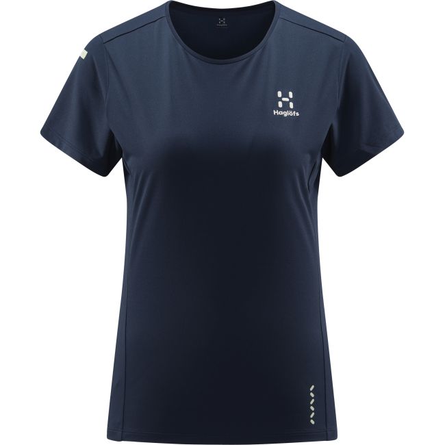 Haglöfs L.I.M Tech Tee W – Tricou tehnic ultraușor - Albastru închis Tarn Blue
