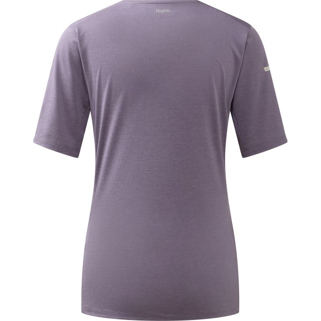 Haglöfs L.I.M Ridge Tee W – Tricou tehnic ușor - Mov Purple Fog