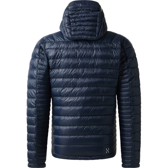 Haglöfs L.I.M Down II Hood – Geacă din puf ultraușoară cu glugă - Albastru închis Tarn Blue