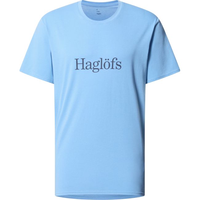 Haglöfs Outsiders Tee – Tricou din bumbac - Albastru deschis Sky Blue