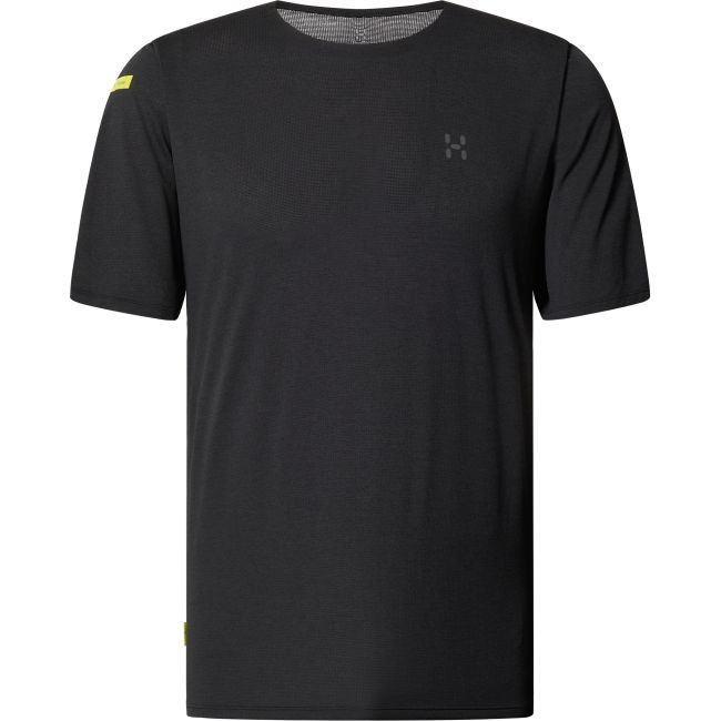 Haglöfs L.I.M Ridge Tee – Tricou tehnic ușor - Negru True Black