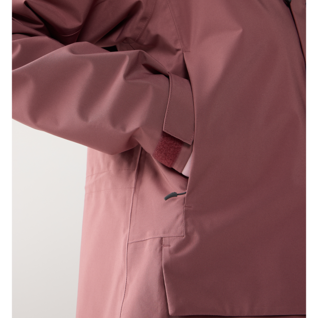 Haglöfs Aria Proof Parka W – Parka impermeabilă - Roz Misty Mauve