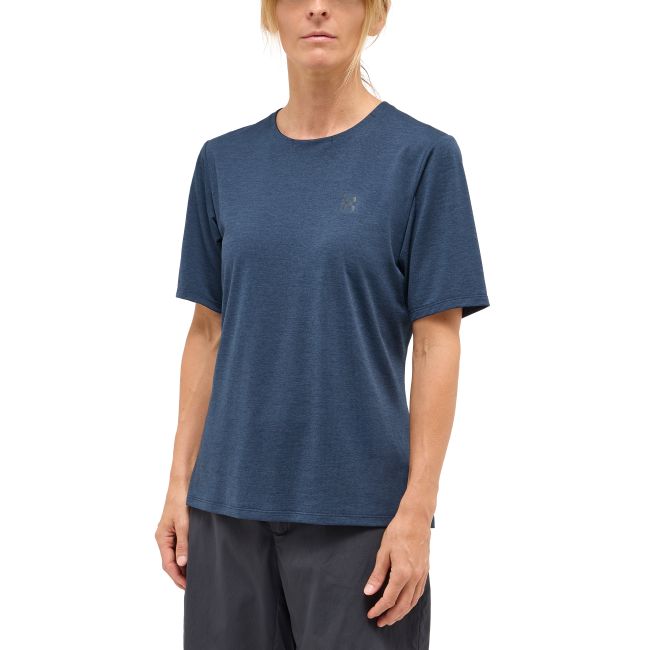 Haglöfs L.I.M Ridge Tee W – Tricou tehnic ușor - Albastru închis Tarn Blue