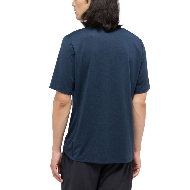 Haglöfs L.I.M Ridge Tee – Tricou tehnic ușor - Albastru închis Tarn Blue