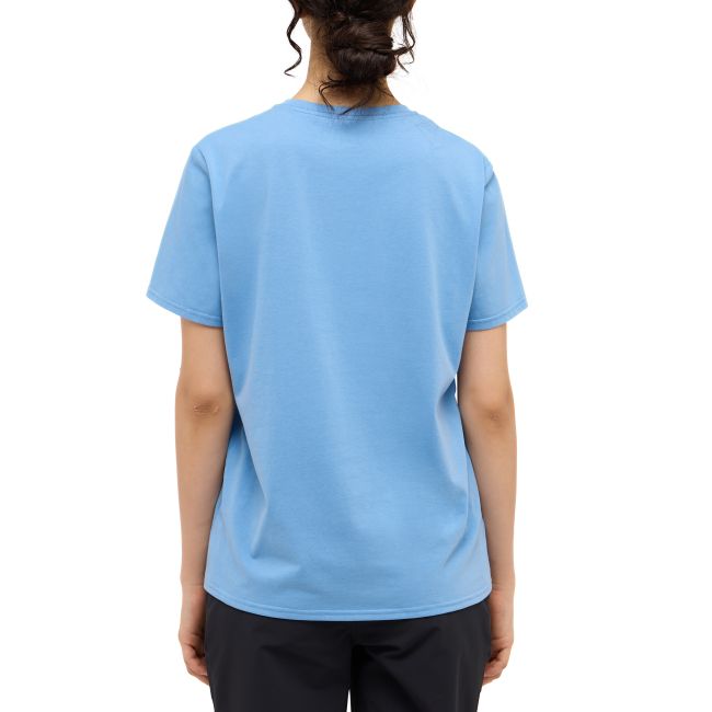 Haglöfs Outsiders Tee W – Tricou din bumbac - Albastru deschis Sky Blue